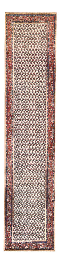 Tapis de couloir Tapis persan - Mir - 304 x 67 cm - taupe