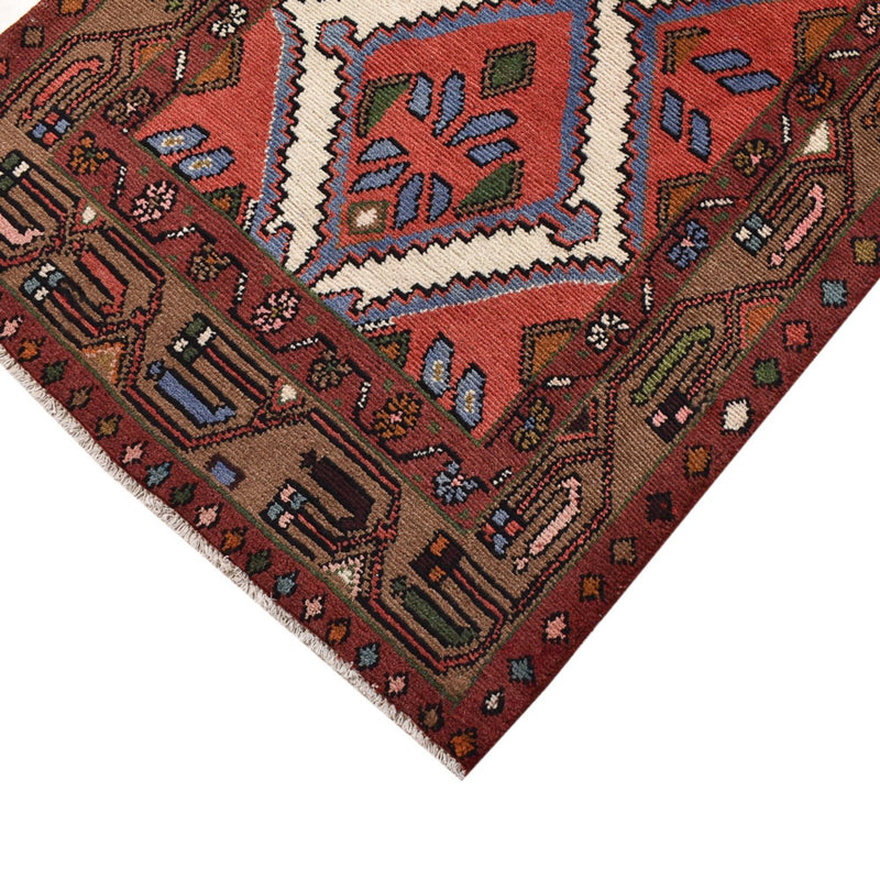 Tapis de couloir Tapis persan - Nomadic - 303 x 81 cm - rouge