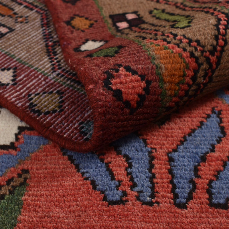 Tapis de couloir Tapis persan - Nomadic - 303 x 81 cm - rouge