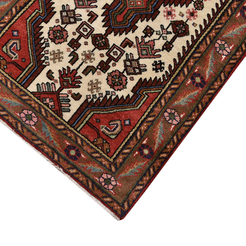 Tapis de couloir Tapis persan - Nomadic - 308 x 78 cm - beige
