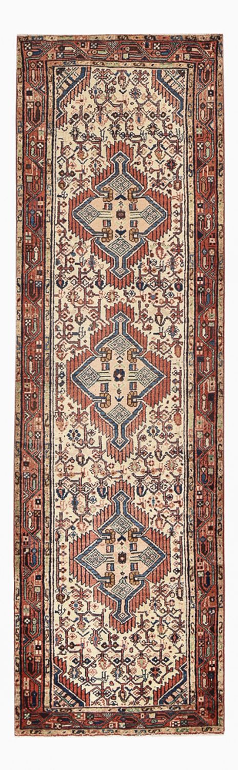 Tapis de couloir Tapis persan - Nomadic - 298 x 86 cm - sable
