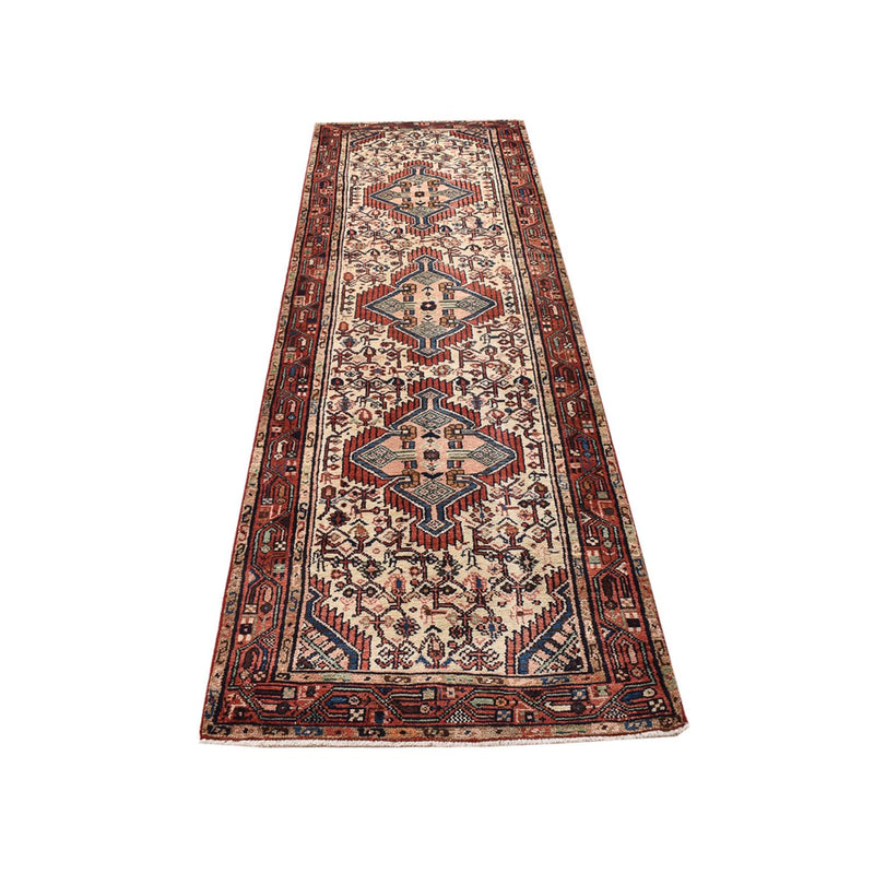 Tapis de couloir Tapis persan - Nomadic - 298 x 86 cm - sable