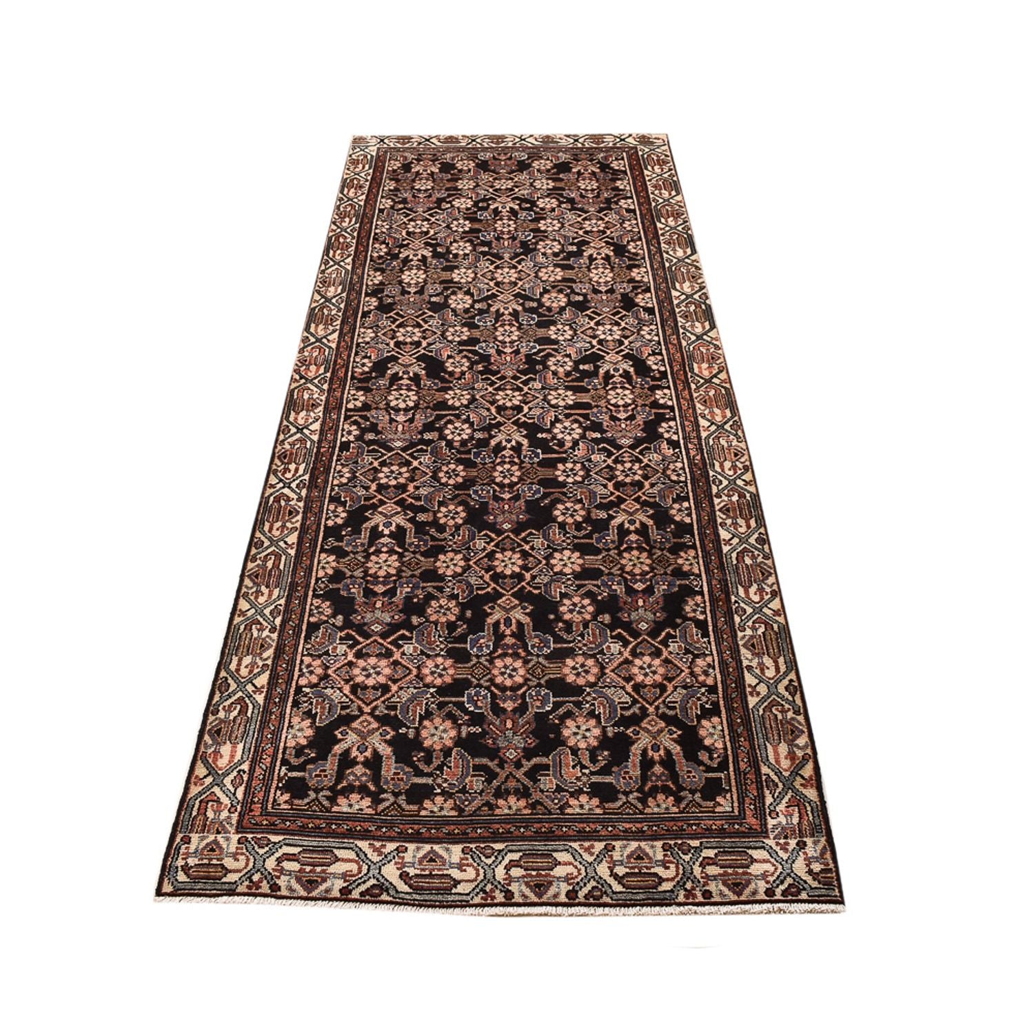 Tapis de couloir Tapis Ziegler - 293 x 98 cm - beige foncé