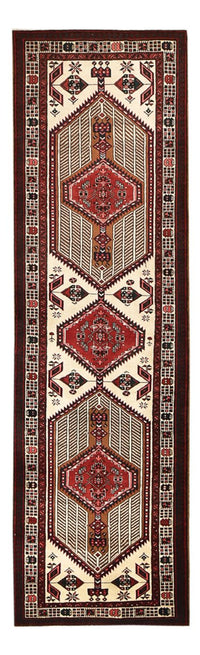 Tapis de couloir Tapis persan - Nomadic - 336 x 100 cm - rouge