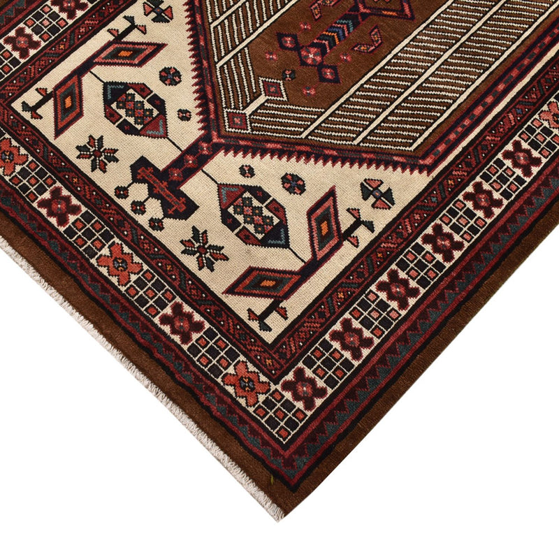 Tapis de couloir Tapis persan - Nomadic - 222 x 100 cm - rouge