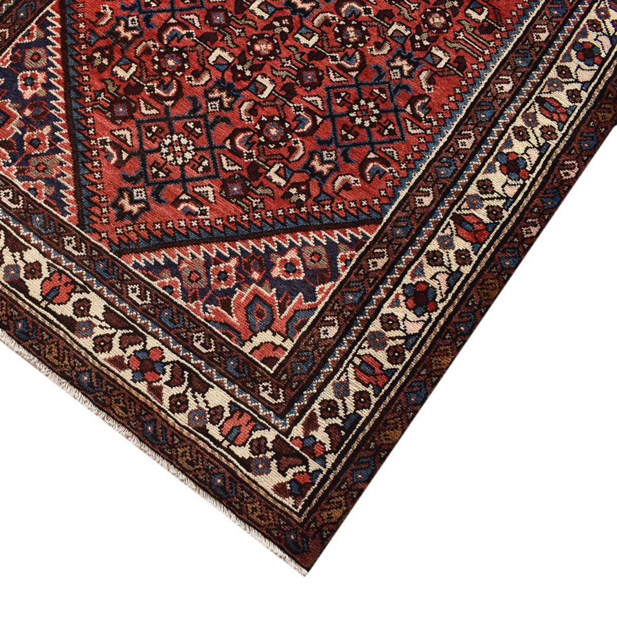 Tapis de couloir Tapis persan - Nomadic - 315 x 104 cm - rouille