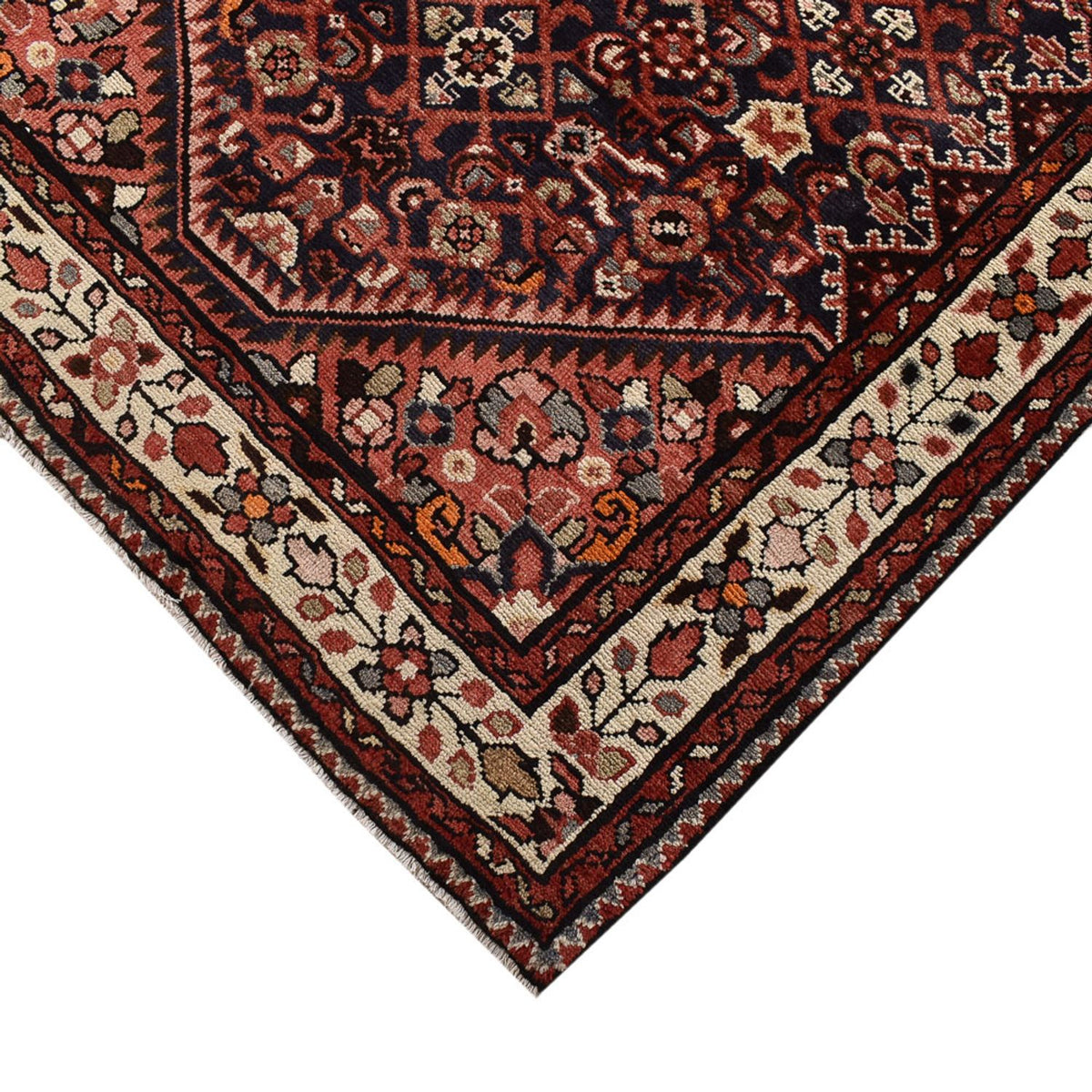 Tapis de couloir Tapis persan - Nomadic - 323 x 119 cm - rouille