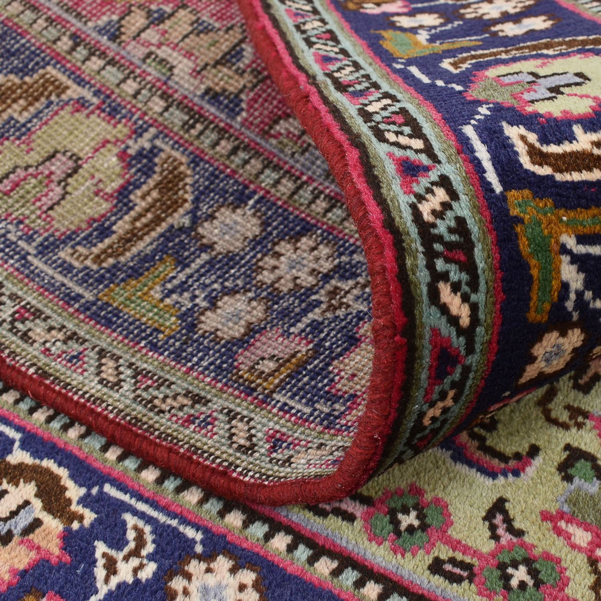 Tapis persan - Tabriz - 143 x 100 cm - rouge clair