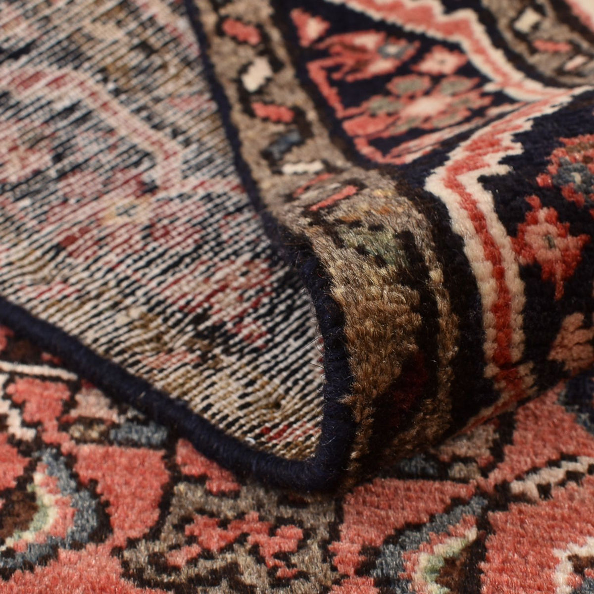 Tapis persan - Nomadic - 147 x 104 cm - rouge clair