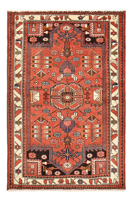Tapis persan - Nomadic - 135 x 90 cm - rouge