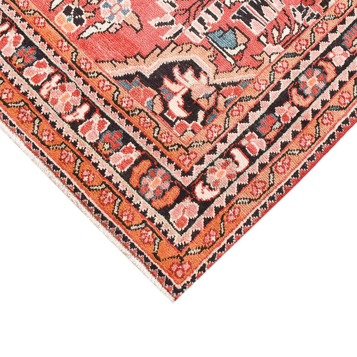 Tapis persan - Nomadic - 159 x 112 cm - rouge