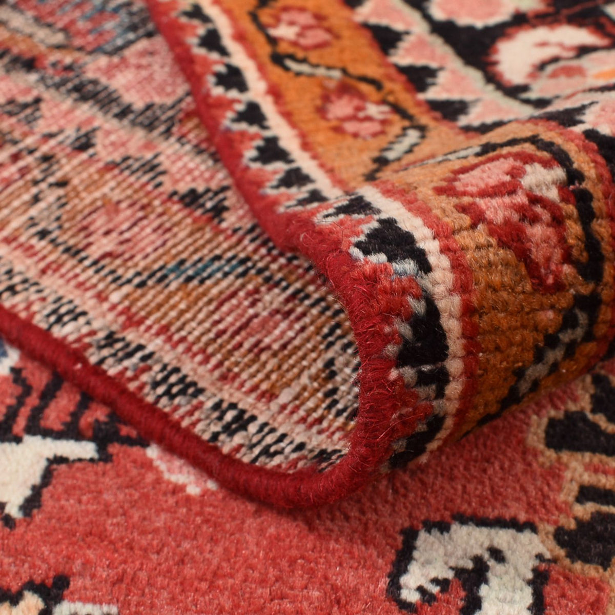 Tapis persan - Nomadic - 159 x 112 cm - rouge