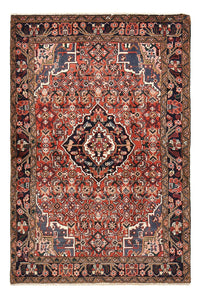 Tapis persan - Nomadic - 156 x 105 cm - rouge foncé