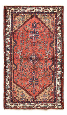 Tapis persan - Nomadic - 165 x 92 cm - rouge clair
