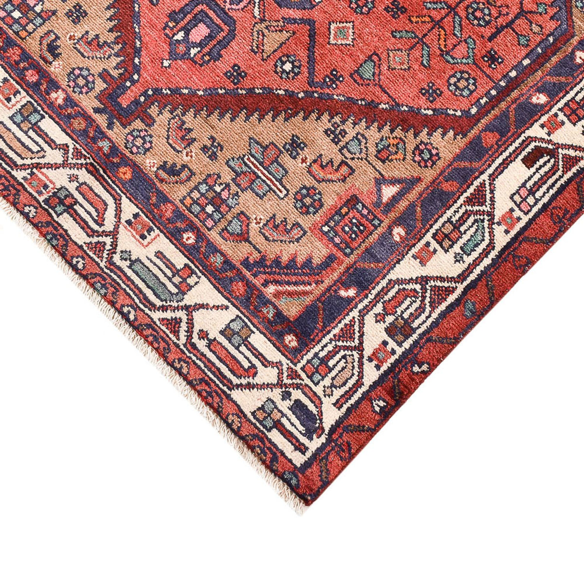 Tapis persan - Nomadic - 165 x 92 cm - rouge clair