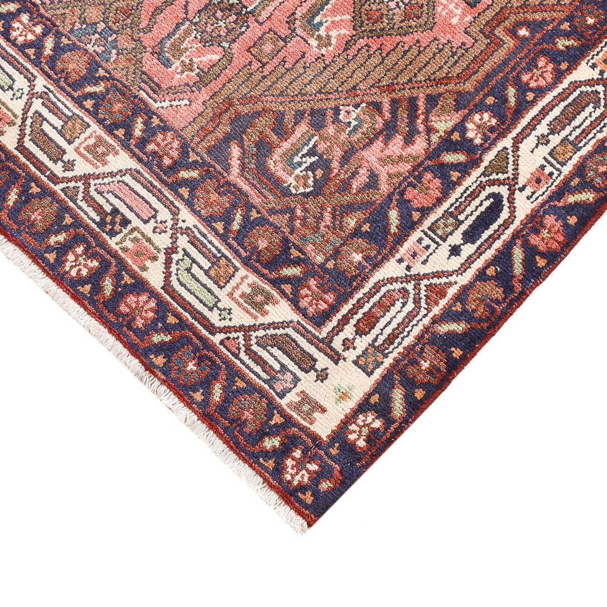 Tapis persan - Nomadic - 160 x 100 cm - rouge clair