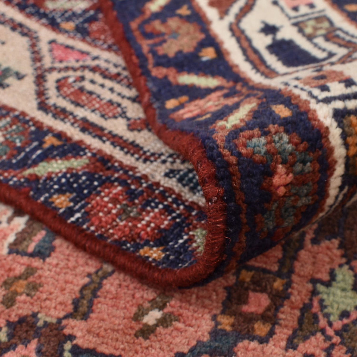 Tapis persan - Nomadic - 160 x 100 cm - rouge clair