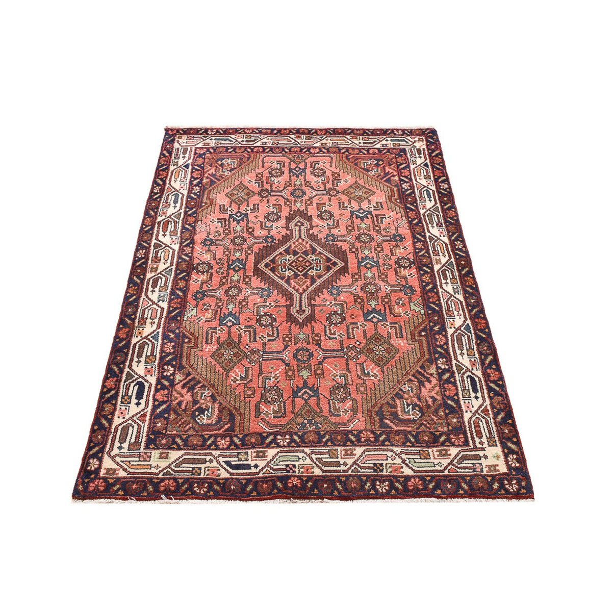 Tapis persan - Nomadic - 160 x 100 cm - rouge clair
