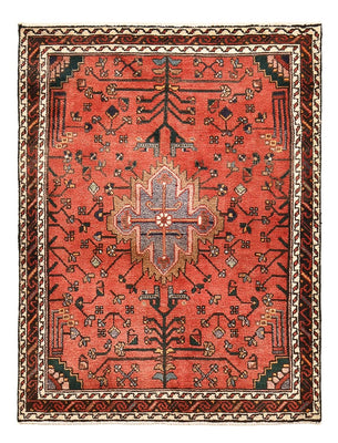 Tapis persan - Nomadic - 130 x 98 cm - rouge