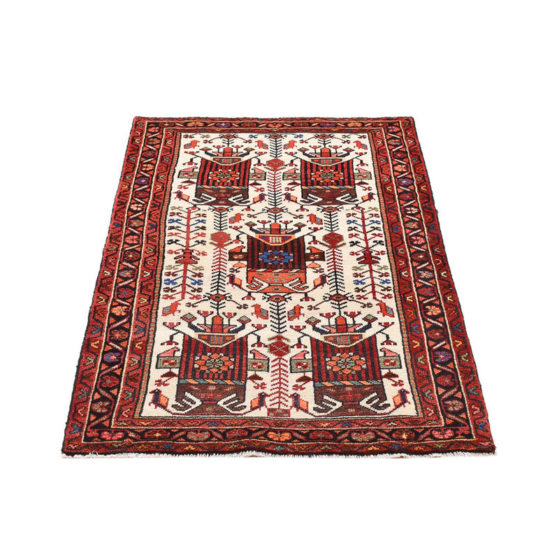 Tapis persan - Nomadic - 130 x 88 cm - rouge