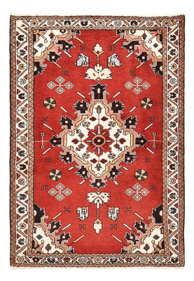 Tapis persan - Nomadic - 133 x 90 cm - rouge