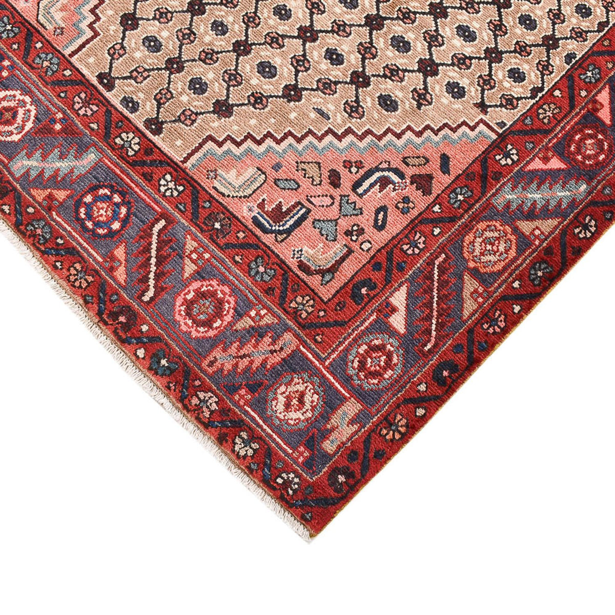 Tapis de couloir Tapis persan - Nomadic - 237 x 128 cm - sable