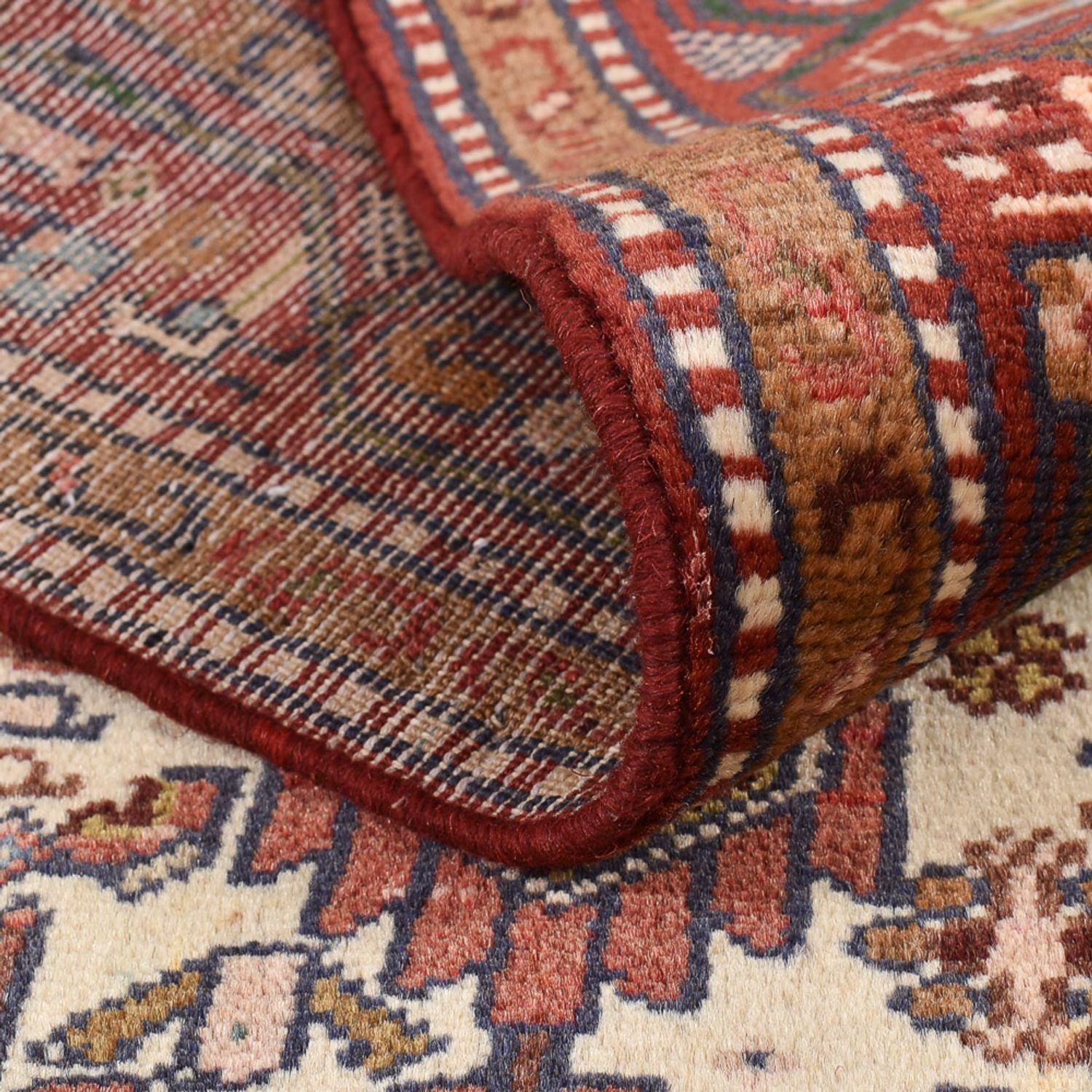 Tapis de couloir Tapis persan - Nomadic - 188 x 80 cm - beige clair