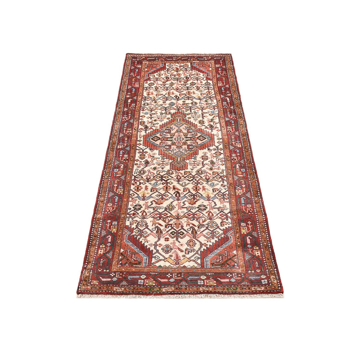 Tapis de couloir Tapis persan - Nomadic - 188 x 80 cm - beige clair