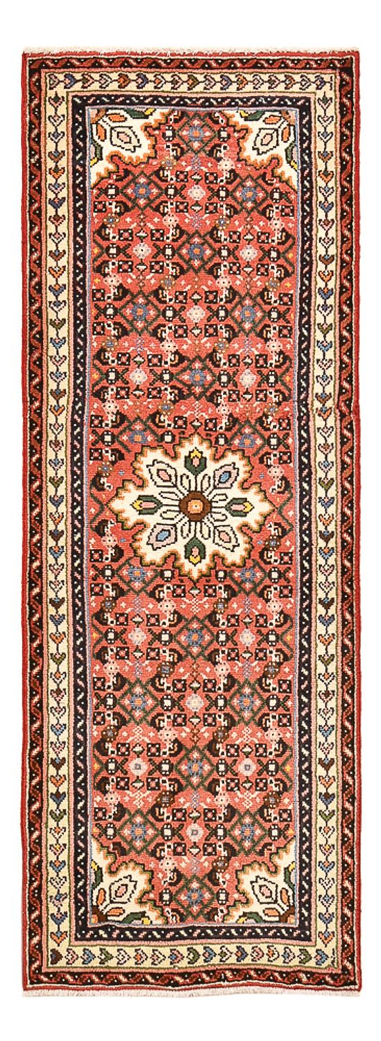 Tapis de couloir Tapis persan - Nomadic - 180 x 65 cm - rouge clair