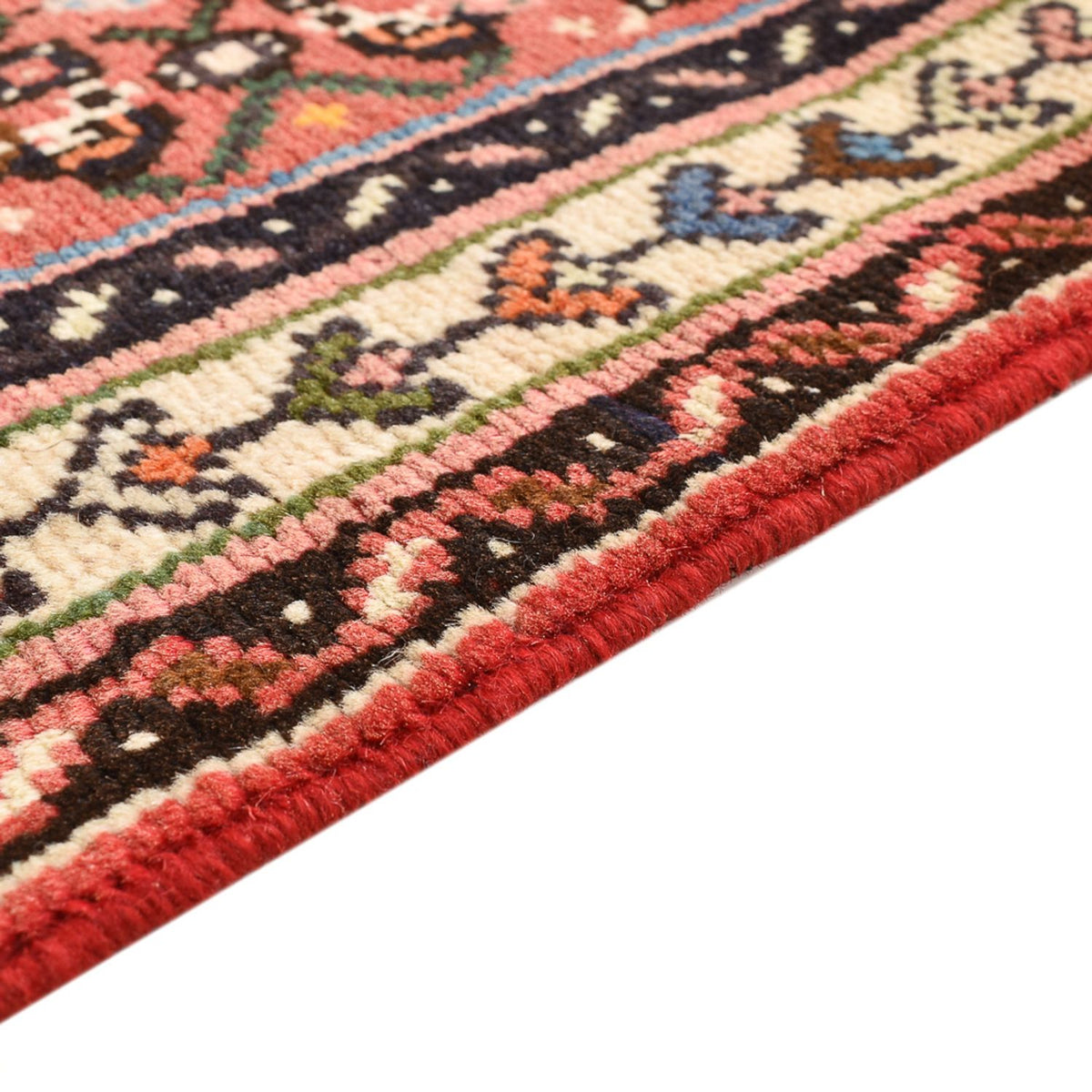 Tapis de couloir Tapis persan - Nomadic - 180 x 65 cm - rouge clair