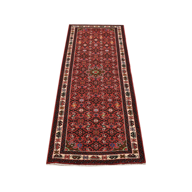 Tapis de couloir Tapis persan - Nomadic - 190 x 67 cm - rouge clair