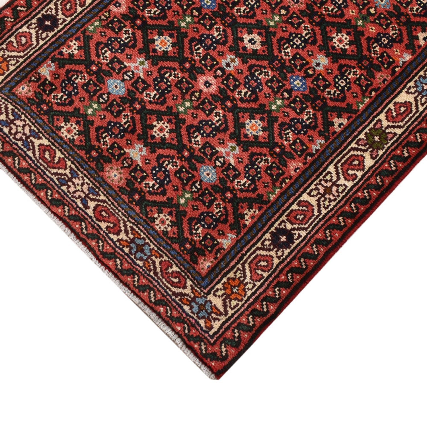 Tapis de couloir Tapis persan - Nomadic - 187 x 70 cm - rouge clair