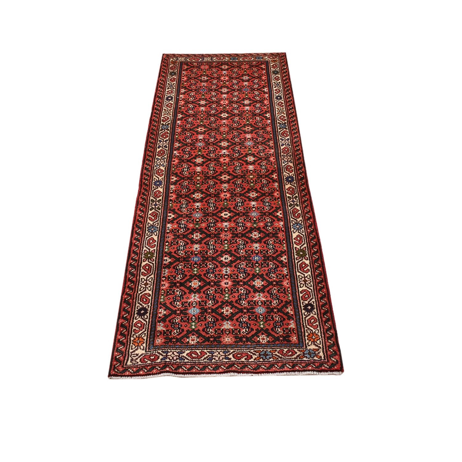 Tapis de couloir Tapis persan - Nomadic - 187 x 70 cm - rouge clair