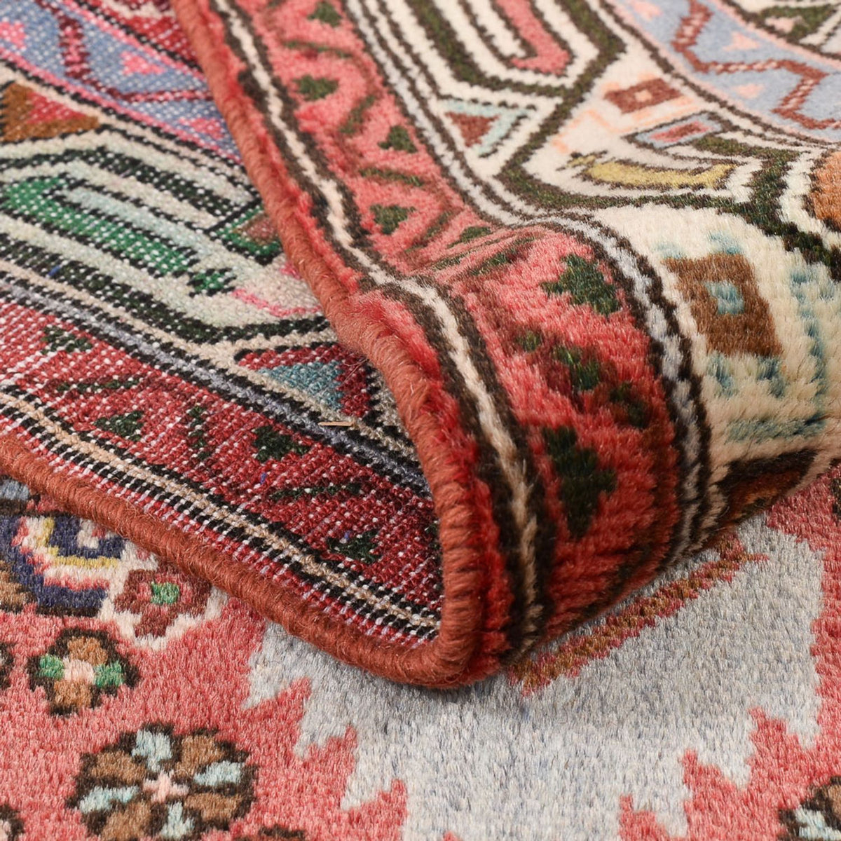 Tapis de couloir Tapis persan - Nomadic - 183 x 80 cm - rouge clair