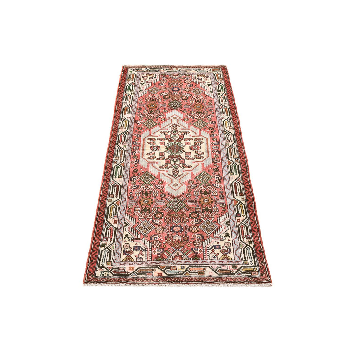 Tapis de couloir Tapis persan - Nomadic - 183 x 80 cm - rouge clair