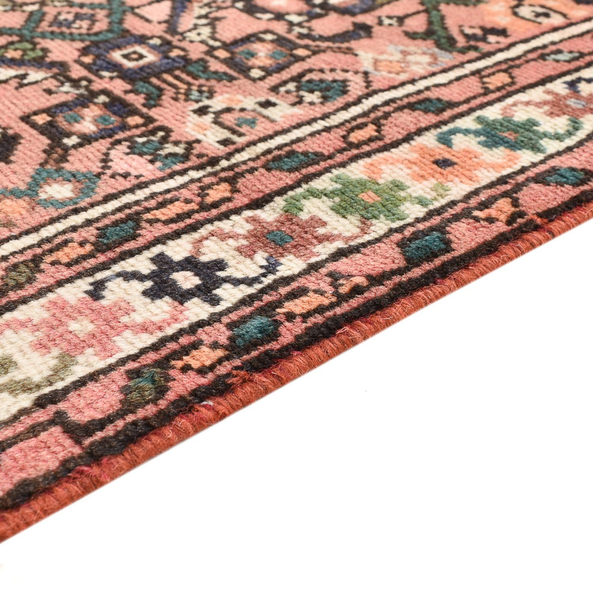 Tapis de couloir Tapis persan - Nomadic - 195 x 70 cm - rouge clair