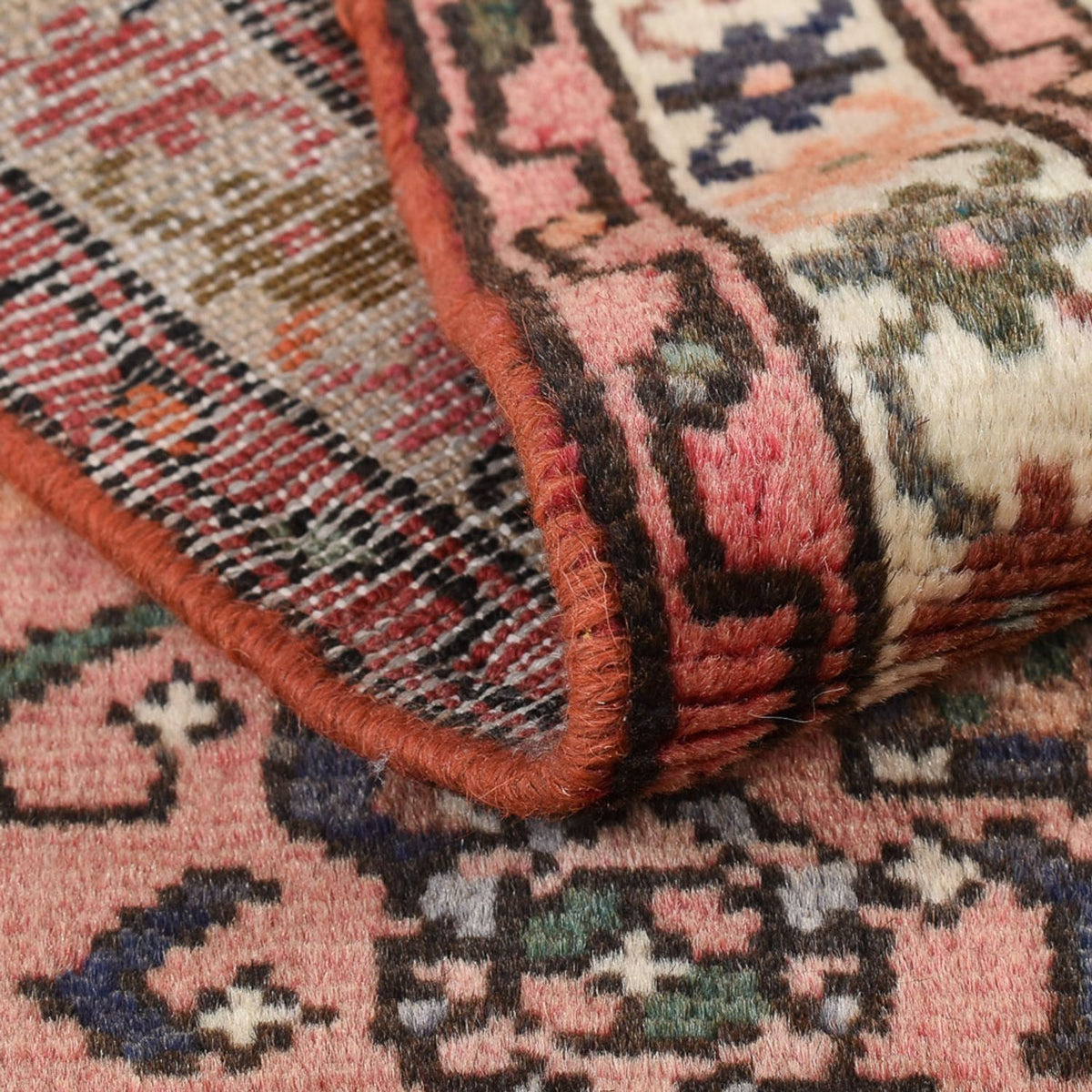 Tapis de couloir Tapis persan - Nomadic - 195 x 70 cm - rouge clair