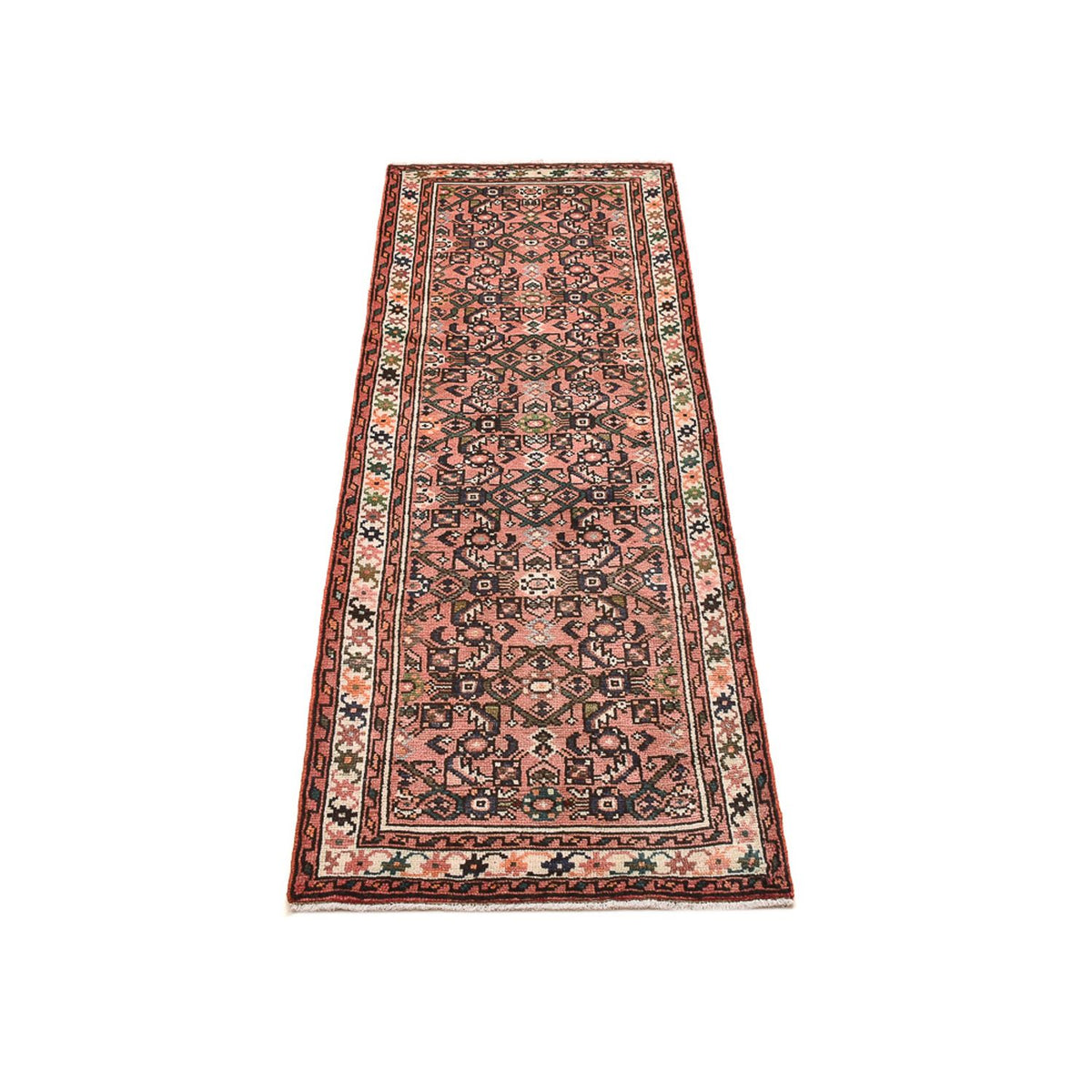 Tapis de couloir Tapis persan - Nomadic - 195 x 70 cm - rouge clair