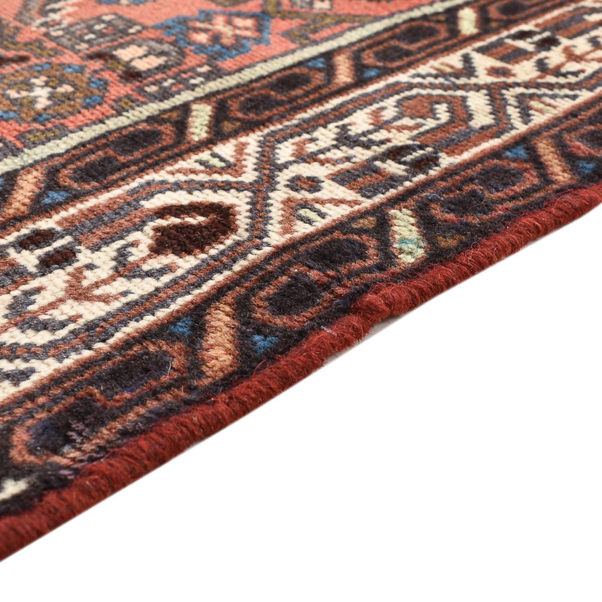 Tapis de couloir Tapis persan - Nomadic - 185 x 67 cm - rouge clair