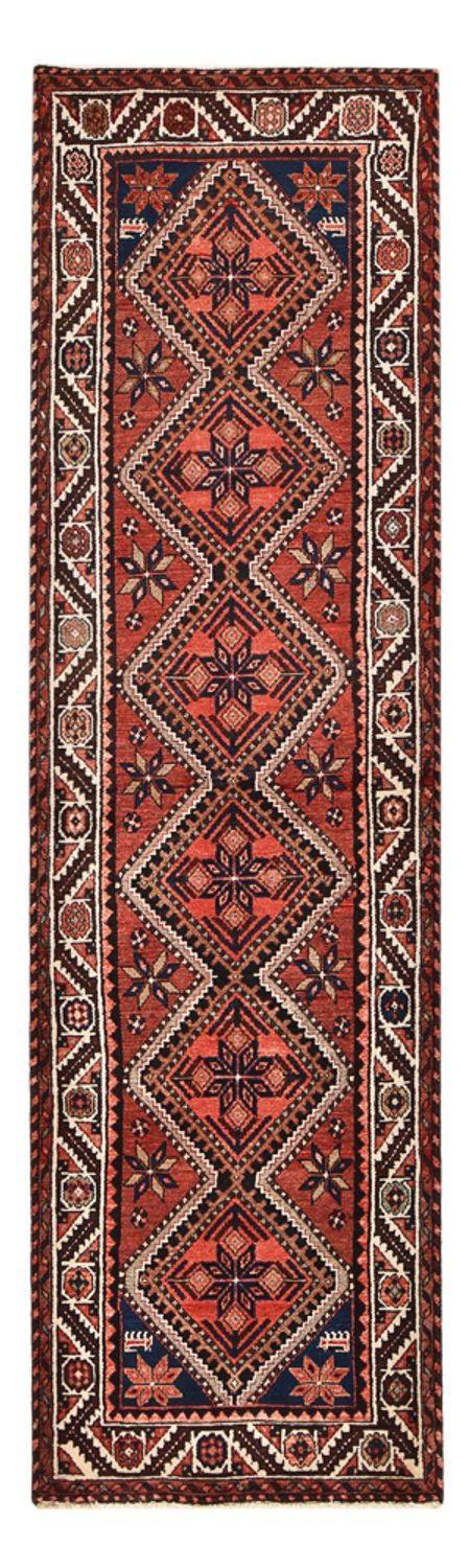 Tapis de couloir Tapis persan - Nomadic - 299 x 85 cm - rouge