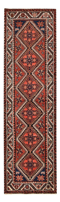 Tapis de couloir Tapis persan - Nomadic - 299 x 85 cm - rouge