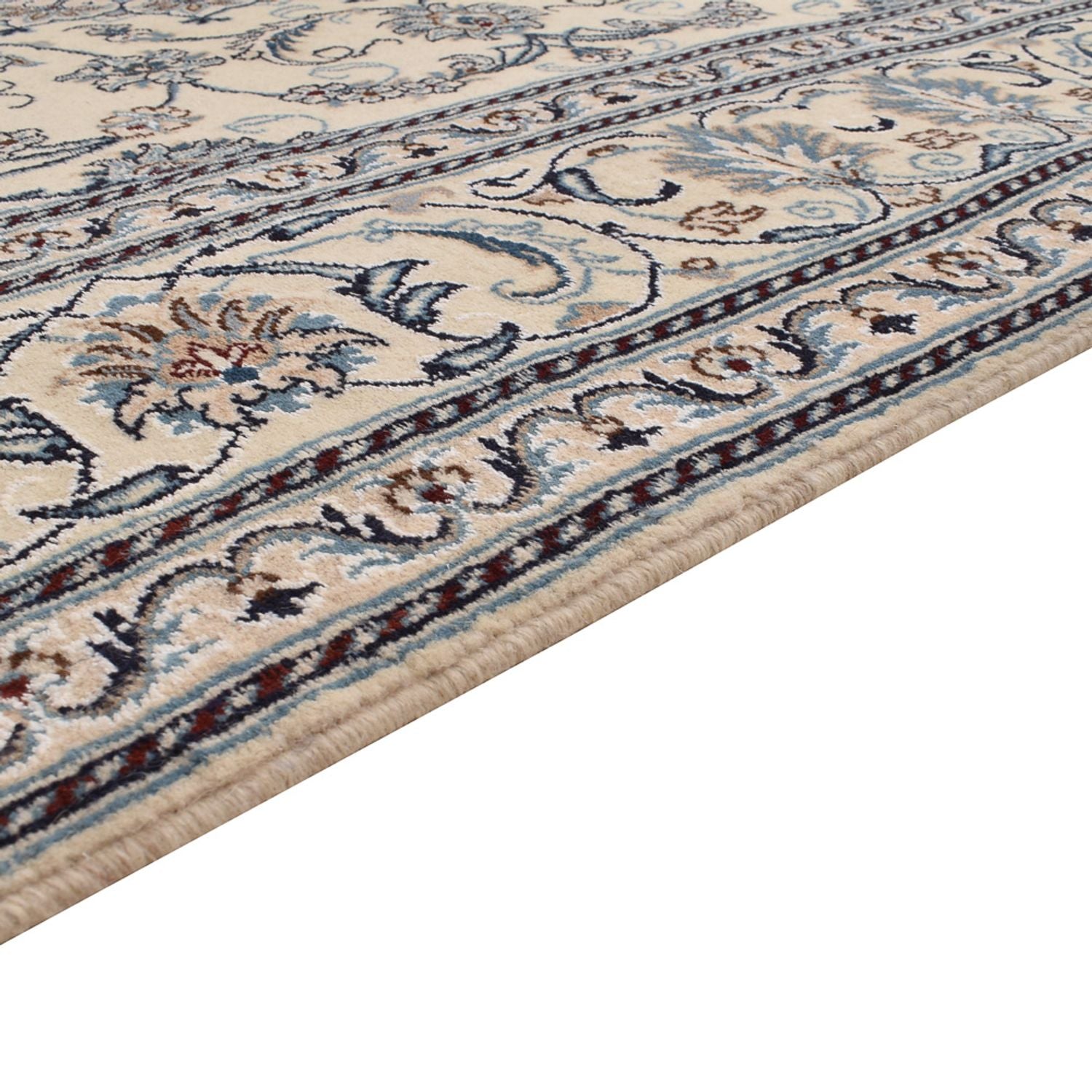 Tapis persan - Nain - 300 x 200 cm - sable
