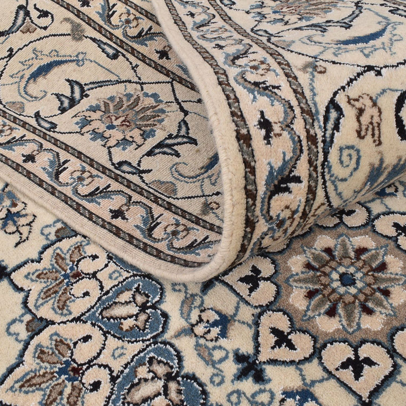 Tapis persan - Nain - 300 x 198 cm - sable