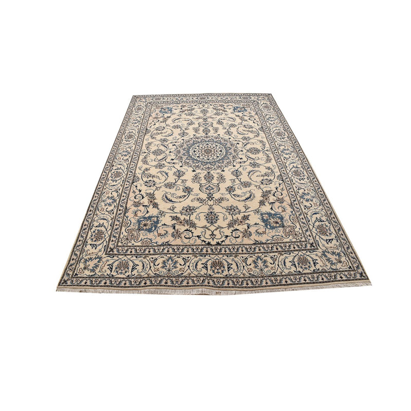 Tapis persan - Nain - 300 x 198 cm - sable
