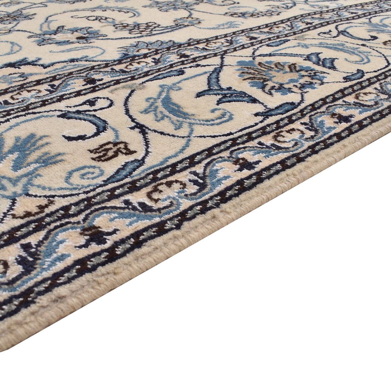 Tapis persan - Nain - 293 x 200 cm - sable
