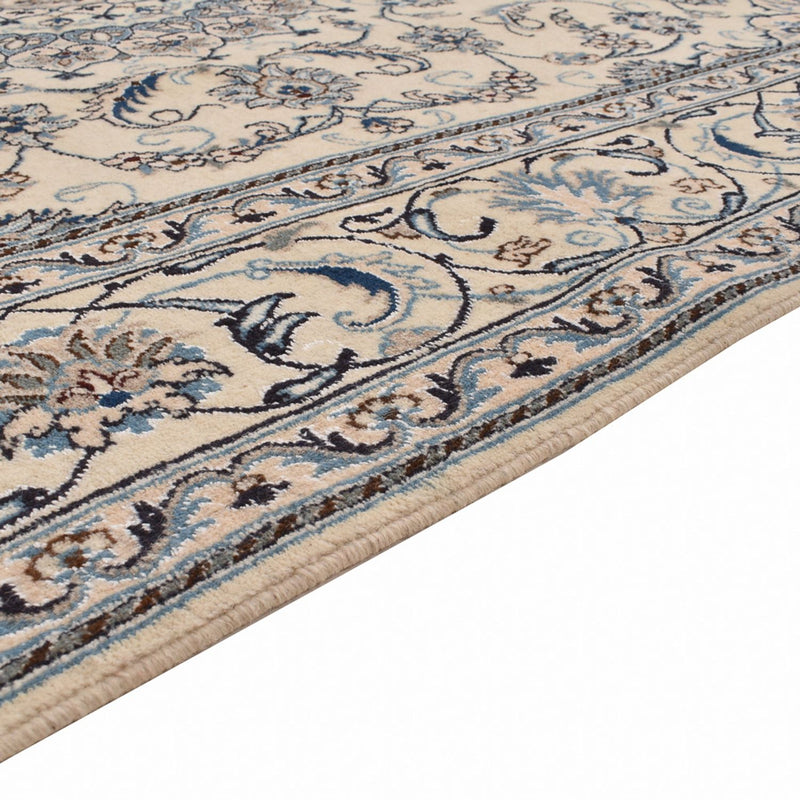 Tapis persan - Nain - 297 x 195 cm - sable