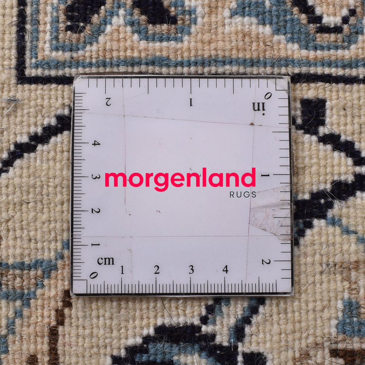 Tapis persan - Nain - 297 x 195 cm - sable