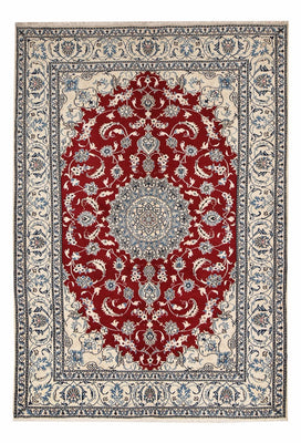 Tapis persan - Nain - 290 x 198 cm - rouge