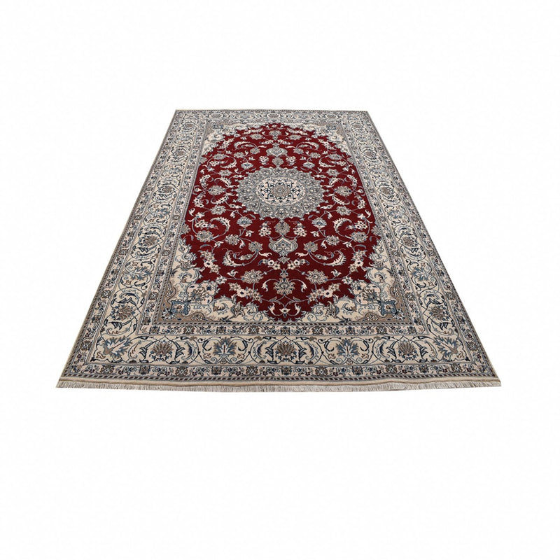 Tapis persan - Nain - 300 x 199 cm - rouge