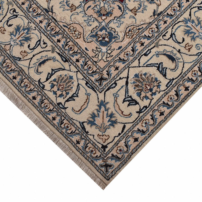 Tapis persan - Nain - 296 x 200 cm - rouge